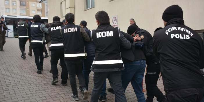 Konya dahil 14 ilde organize suç örgütlerine operasyonu: 195 şüpheli hakkında işlem