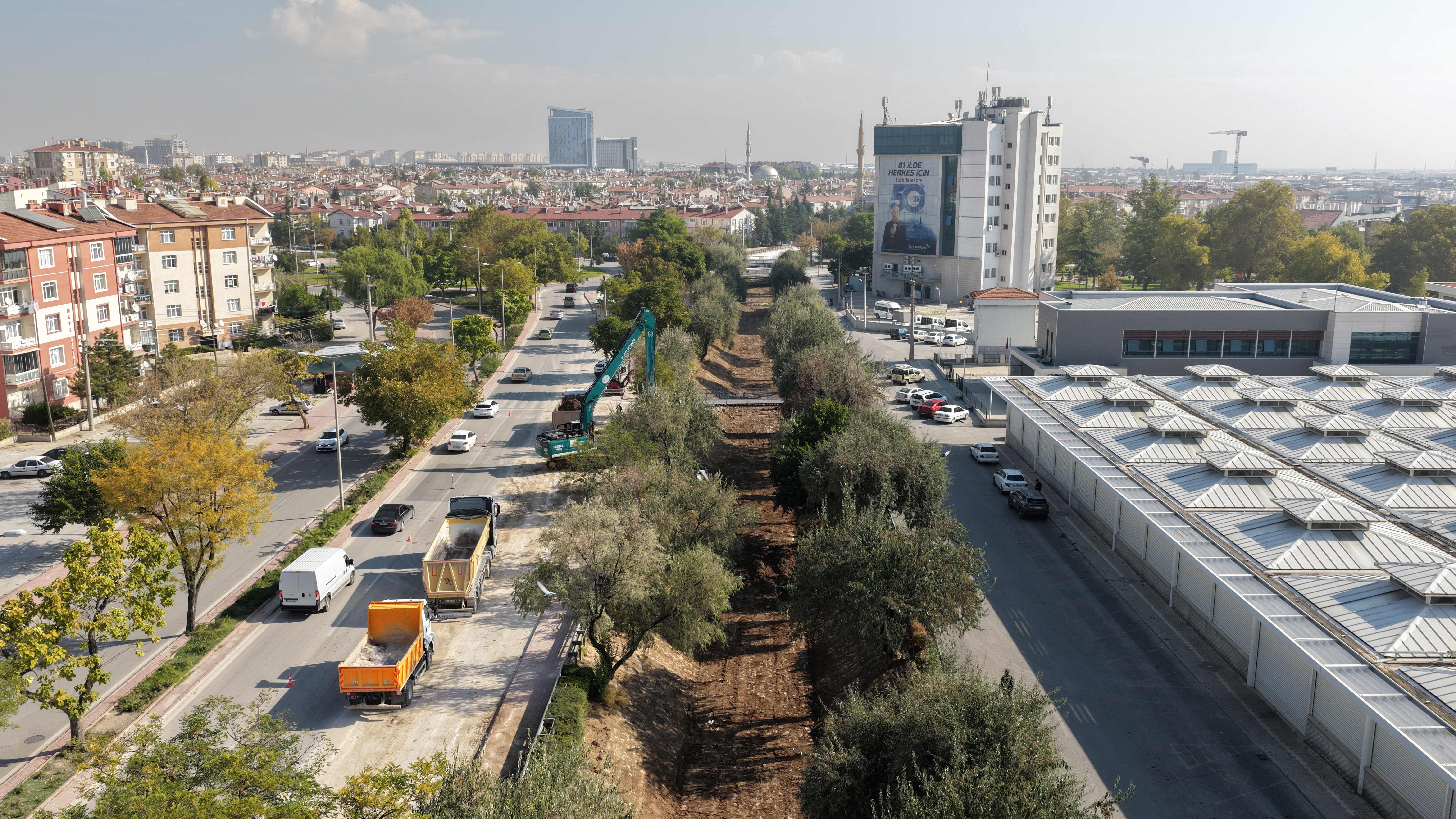 Konya Büyükşehir'den Riskli İki Noktada Çalışma