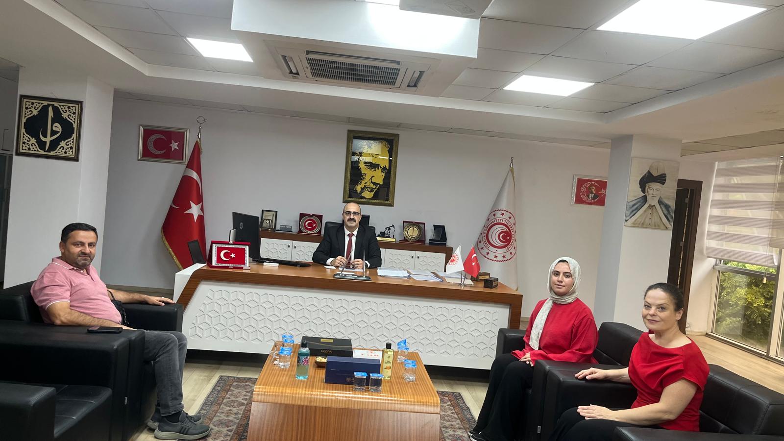 Konya Bakış Gazetesi’nden Burak Nerse’ye Ziyaret