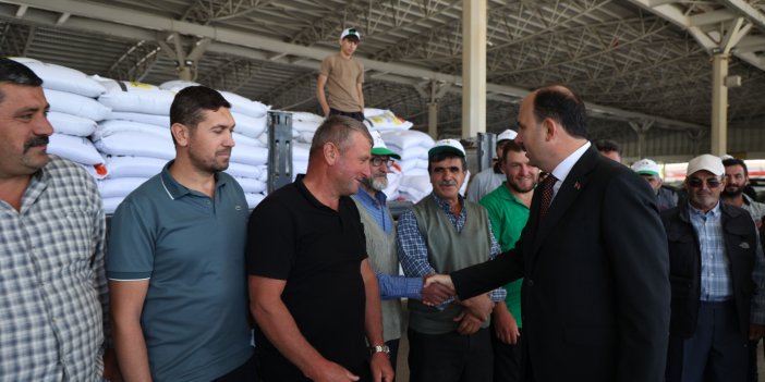 Başkan Altay: “Üreticilerimize bugüne kadar 1 milyon 214 bin kilogram hibe destekli macar fiği tohumu verdik”