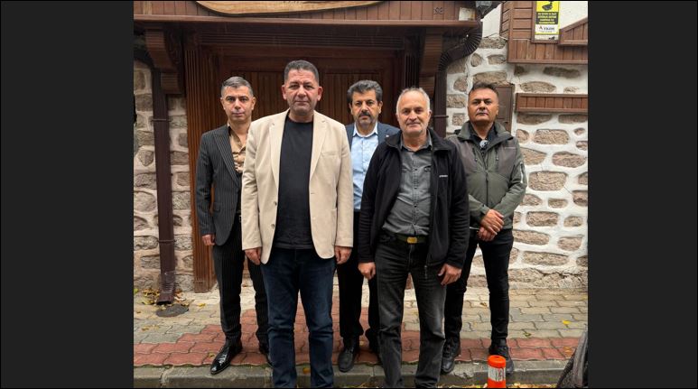 Yeni Medya Cemiyeti'nden Kemal Soylu'ya başsağlığı ziyareti