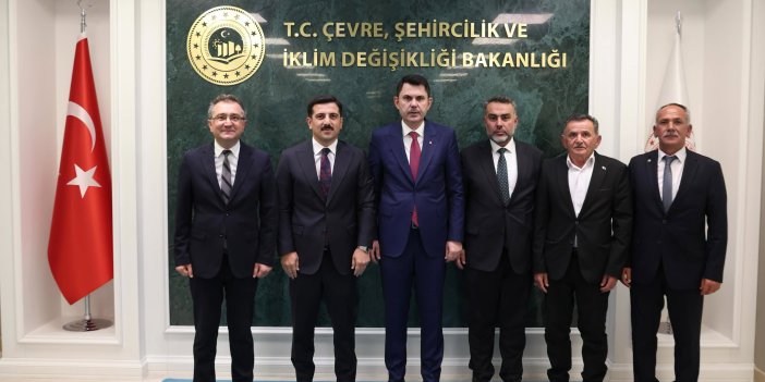 Karapınar Heyetinden Bakan Murat Kurum’a Ziyaret