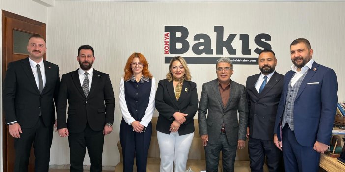 MHP Selçuklu’dan Konya Bakış Gazetesi’ne Ziyaret
