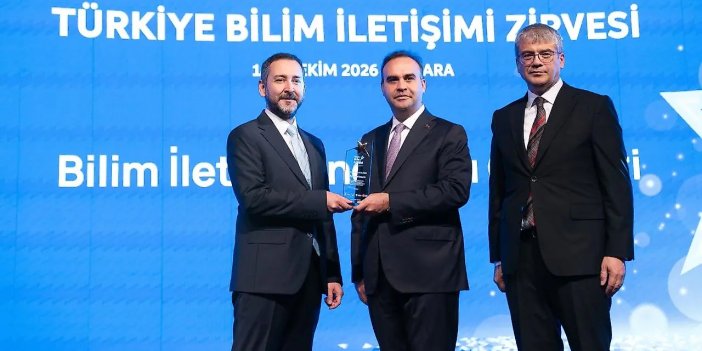Konya Bilim Merkezi’ne “Bilim İletişimine Katkı Ödülü’’ verildi