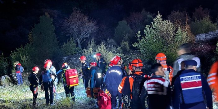 Kanyonda ölüm kalım mücadelesi! Konya'dan ekipler sevk edildi: 1 kişinin cansız bedenine ulaşıldı