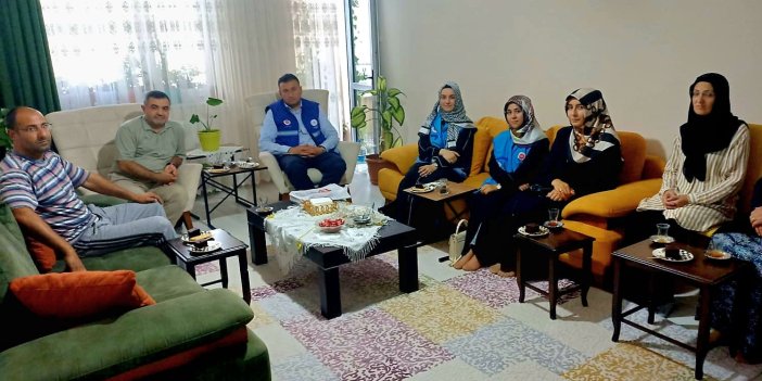 Hac sırasında vefat eden Konyalı ismin ailesine ziyaret