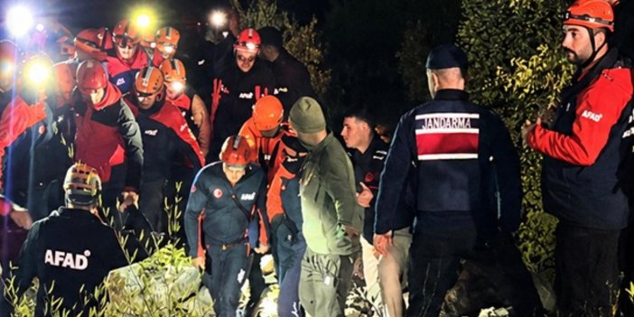Konya'dan ekip gönderilen Yazılı Kanyon'da mahsur kalan 10 kişi kurtarıldı