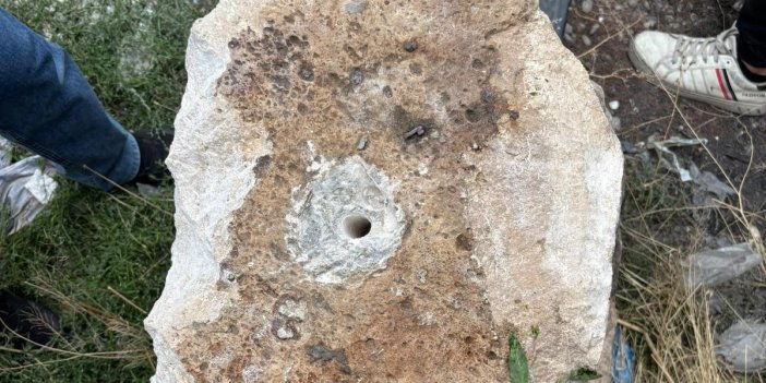 Konya’da Roma dönemine ait heykel kaidesi çalındı! 3 şüpheli gözaltına alındı