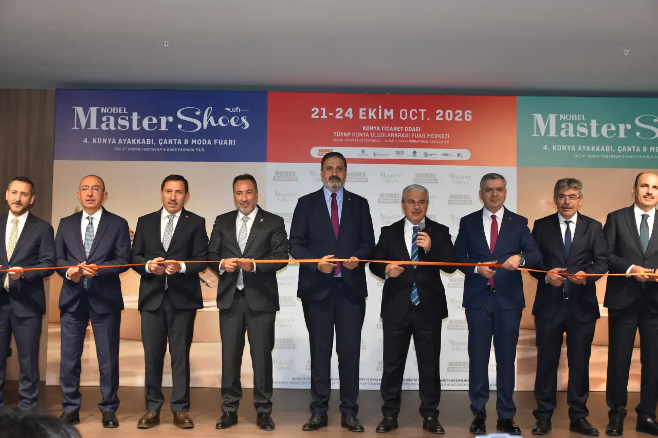 Konya’da ayakkabı sektörü uluslararası fuarda buluştu