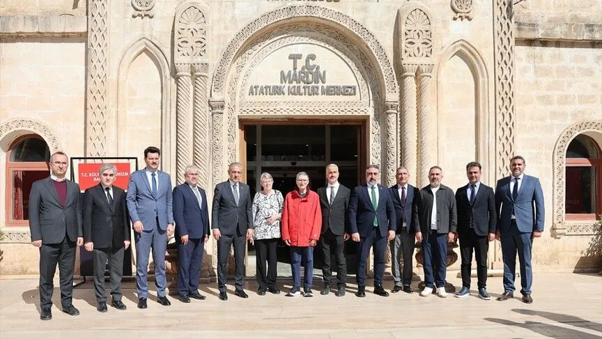 Nobel ödüllü Aziz Sancar Mardin Artuklu Üniversitesini ziyaret etti