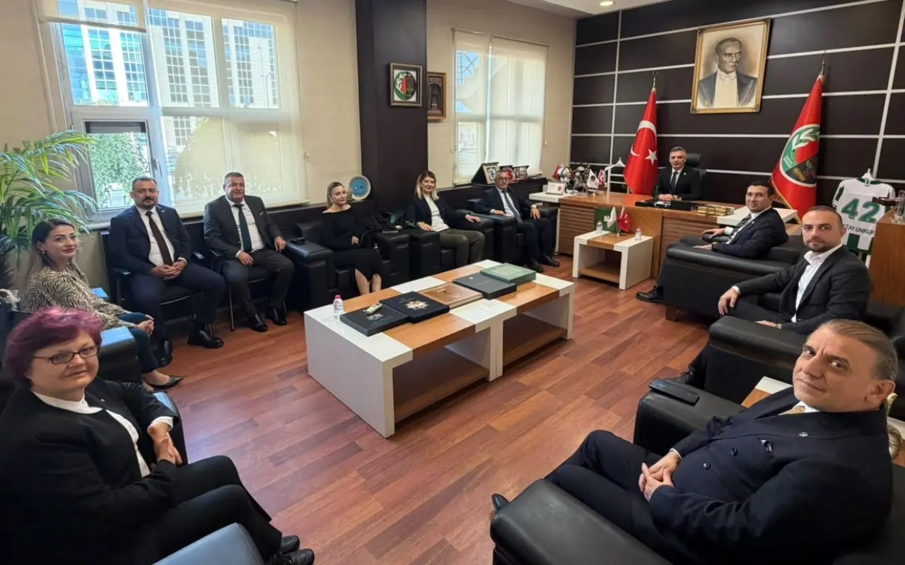CHP Konya İl Başkanı Serttaş’tan Konya Barosu’na ziyaret