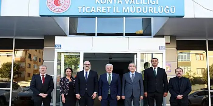 Vali Akın’dan Ticaret İl Müdürlüğüne Ziyaret