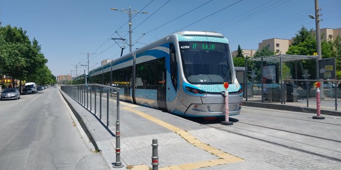 Konya'da tramvay kullananlar dikkat! Bu tramvay hattı bakıma giriyor
