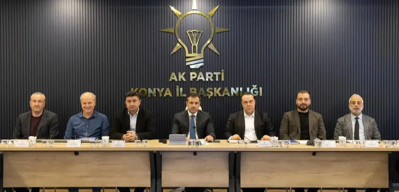 AK Parti Konya’da haftalık yönetim kurulu toplantısı yapıldı