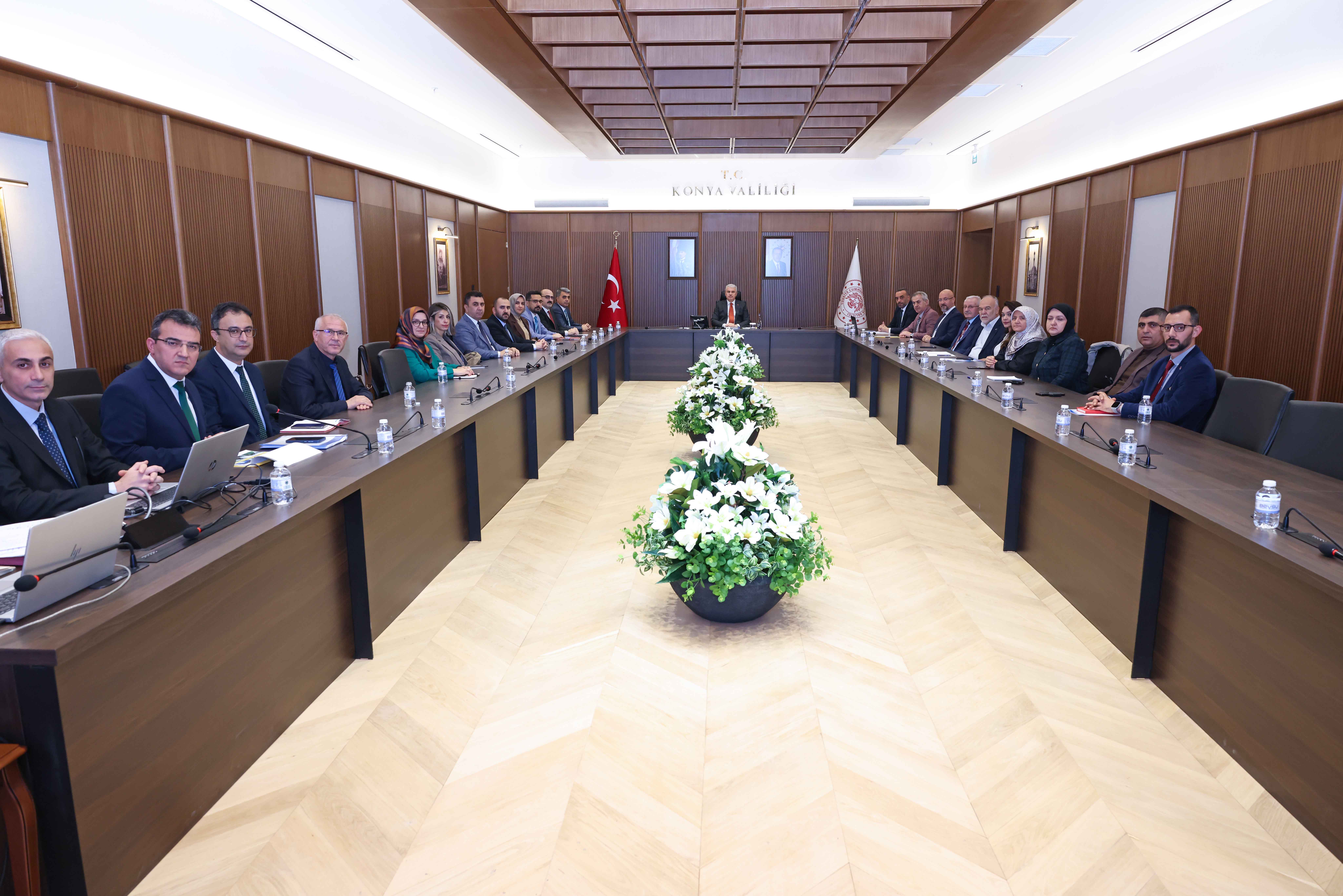 Konya’da İstihdam ve Mesleki Eğitim Kurulu Toplandı