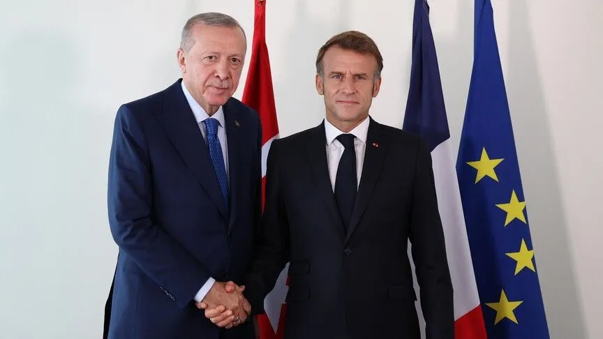Cumhurbaşkanı Erdoğan, Fransa Cumhurbaşkanı Emmanuel Macron ile telefonda görüştü