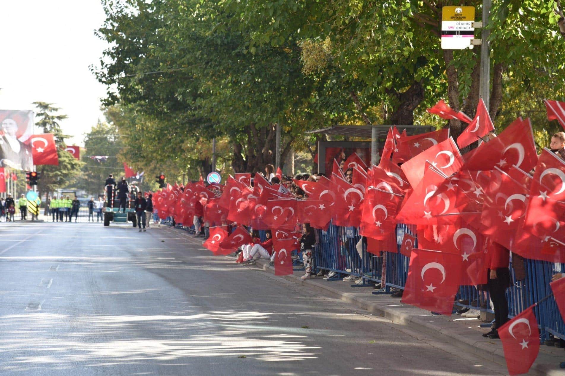 Konya’da sağanak nedeniyle 29 Ekim programı değişti
