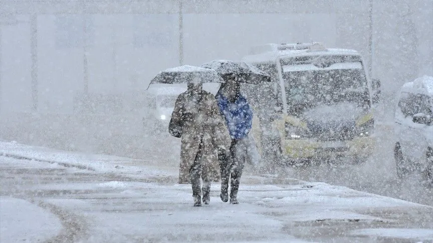 Konya’nın yüksek kesimlerine yılın ilk karı düştü