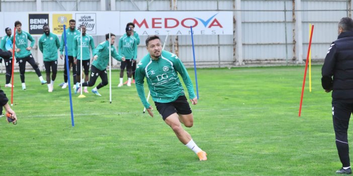 Konyaspor, Galatasaray maçı için hazırlıklarını tamamladı