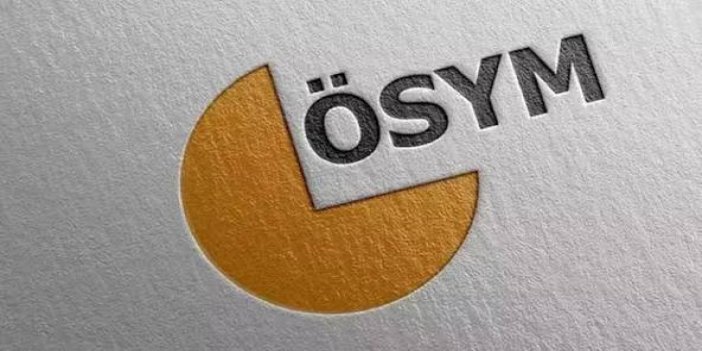 ÖSYM hafta sonu 4 sınav düzenleyecek