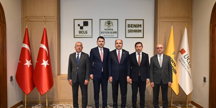 Bakan Murat Kurum Konya'da! Başkan Altay'ı ziyaret etti