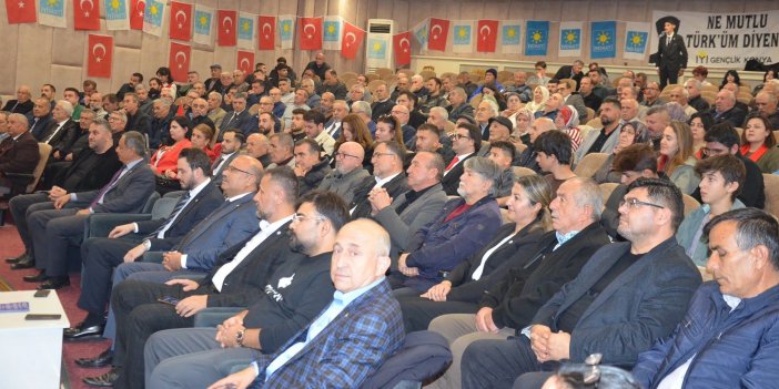 İYİ Parti’den Konya’da sert çıkış: “Öcalan’ın meşrulaştırılmasına karşıyız”