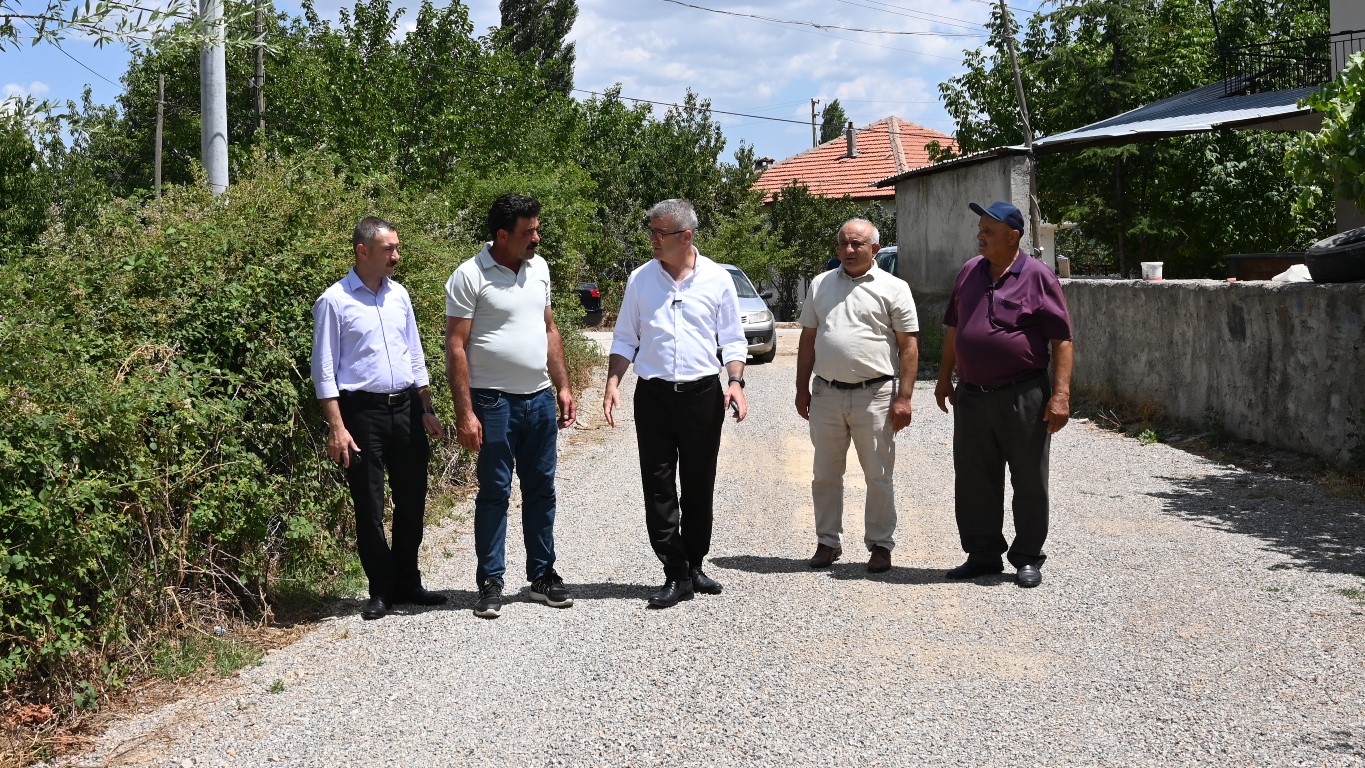 Başkan Ustaoğlu çalışmaları inceledi