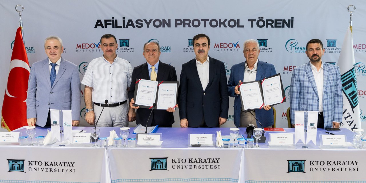 KTO Karatay Üniversitesi, Farabi ve Medova Hastanesi ile güçlerini birleştirdi