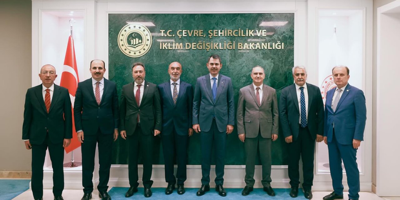 Konya heyetinden yeni bakanlara ziyaret