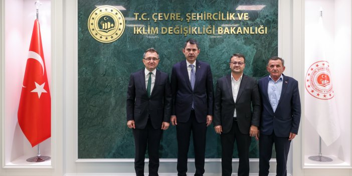 Başkan İbrahim Önal'dan Murat Kurum'a ziyaret