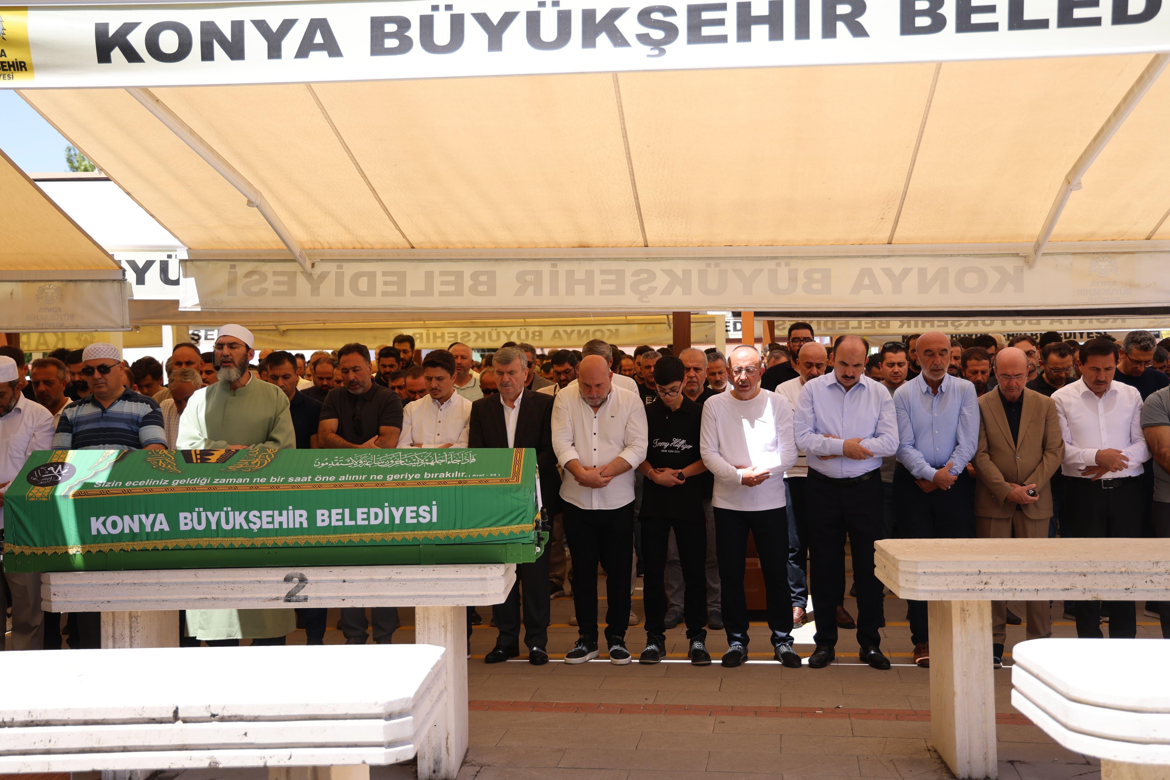 Meram Belediye Meclis Üyesi Mustafa Pirinç'e veda