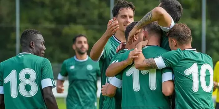 Konyaspor, özel maçta Al Fayha'yı 1-0 mağlup etti