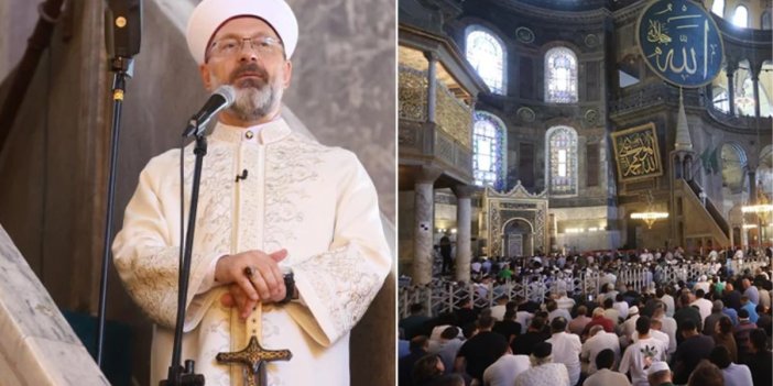 Ali Erbaş İsrail'e meydan okudu