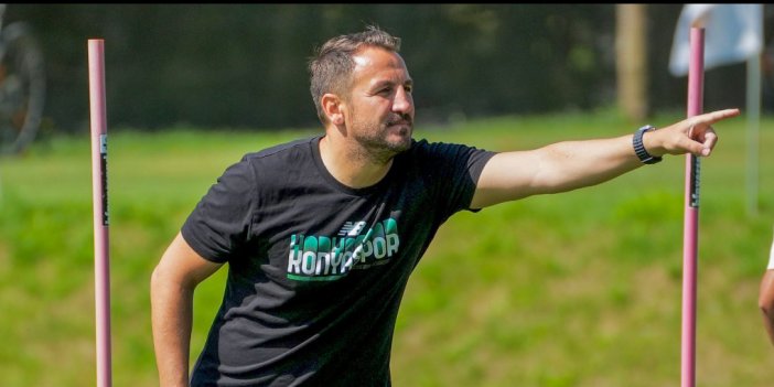 Konyaspor Teknik Direktörü Çamdalı umutlu: Gerçekten çok memnunum.