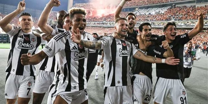 Beşiktaş kupayı 5 golle aldı