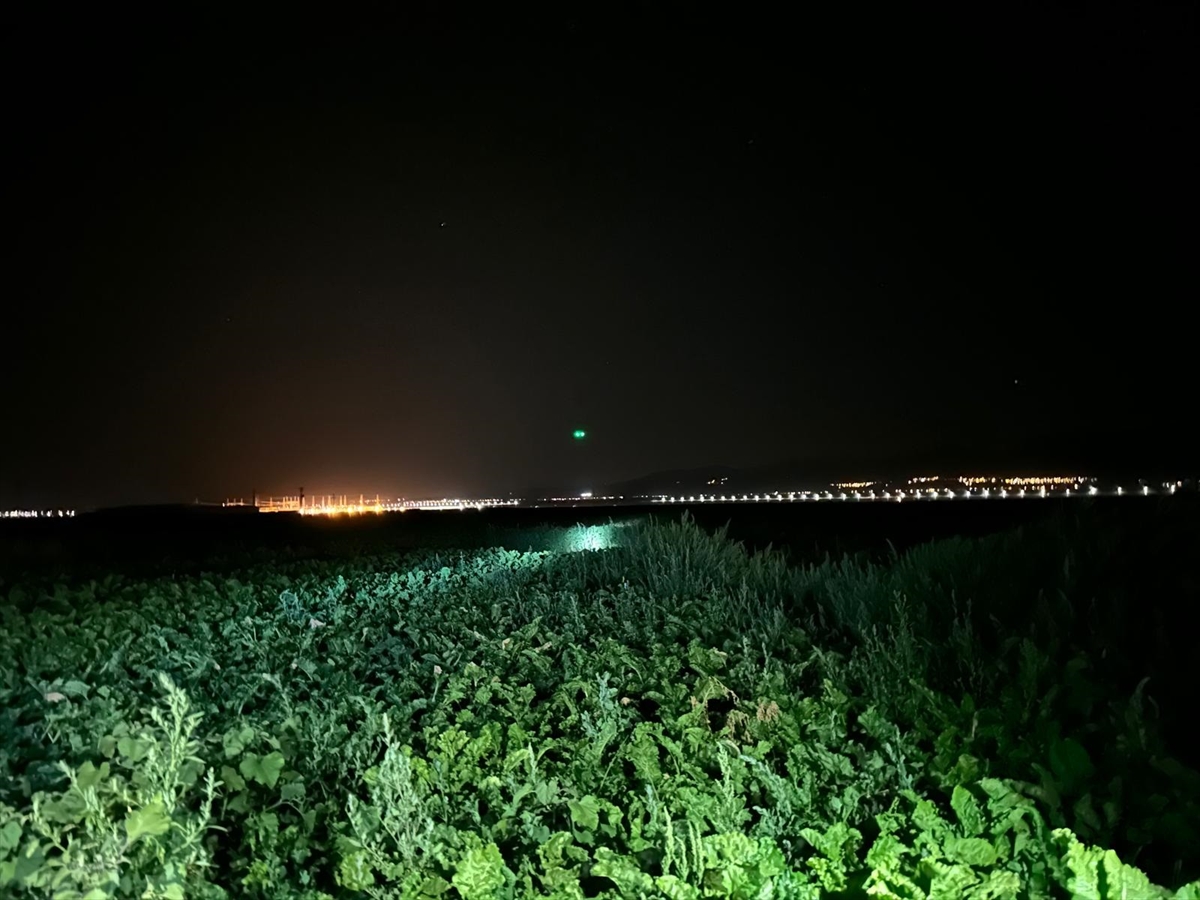 Konya'da geçen sene tarlasında obruk oluşan çiftçinin tarlasında yine obruk oluştu