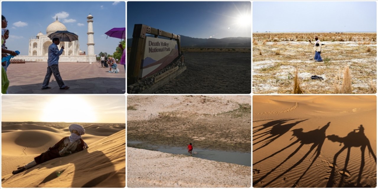 Temmuz boyunca aşırı sıcaklar yüz milyonlarca insanı etkiledi