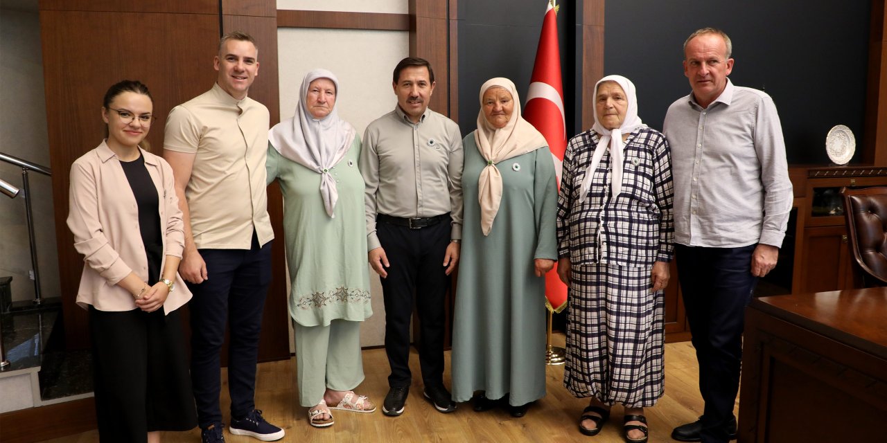 Bosna Hersek'ten Karatay’a en anlamlı ziyaret