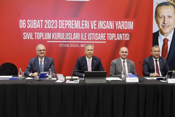 İçişleri Bakanı Ali Yerlikaya Konya’da STK İstişare Toplantısı’na Katıldı