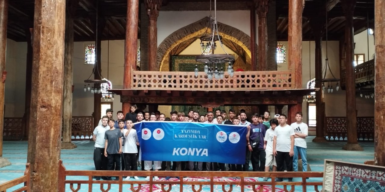 ‘Yazımda Kardeşlik Var’ kampı Beyşehir'de devam ediyor