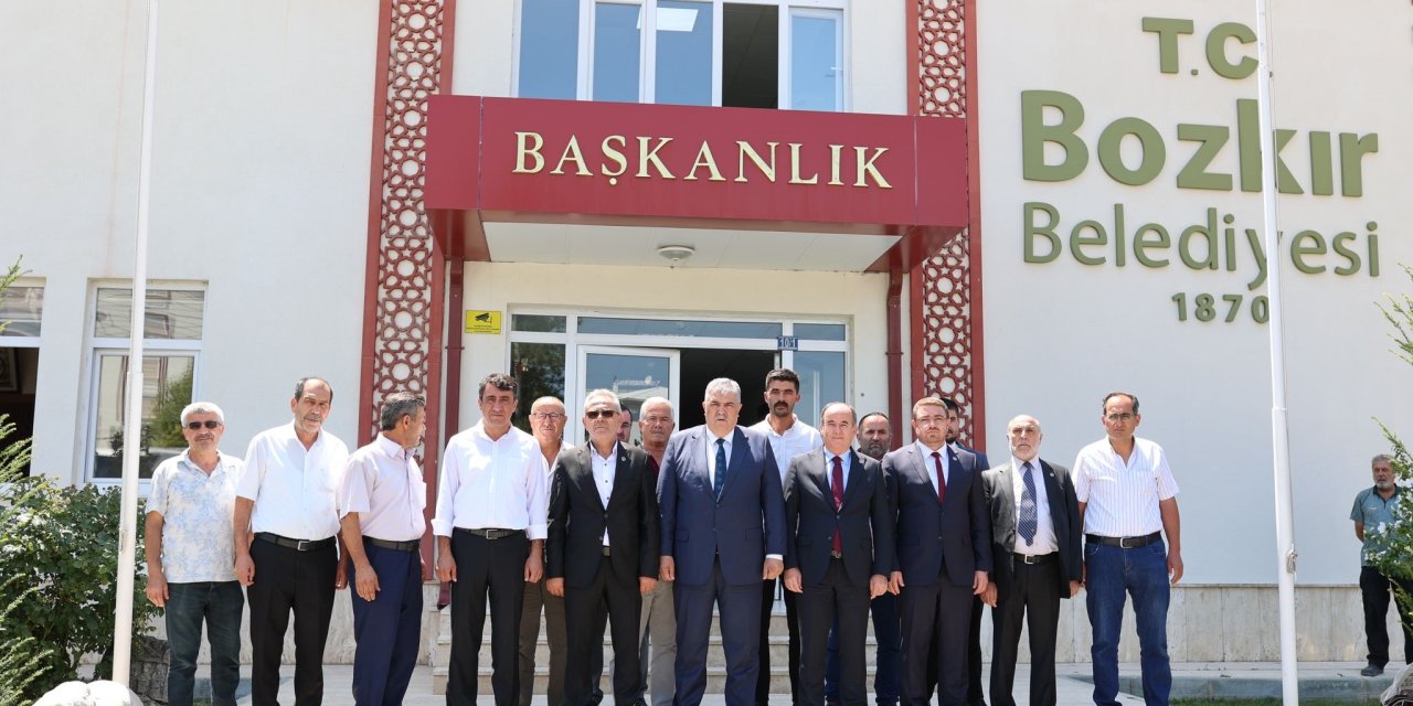 BBP Genel Başkan Yardımcısı Çakır’dan Bozkır ve Halkapınar’a ziyaret