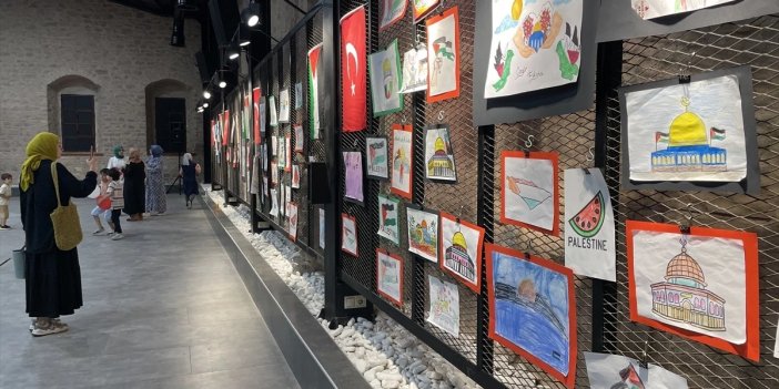 Filistin'deki zulme tepki olarak düzenlendi! Konya'da anlamlı sergi