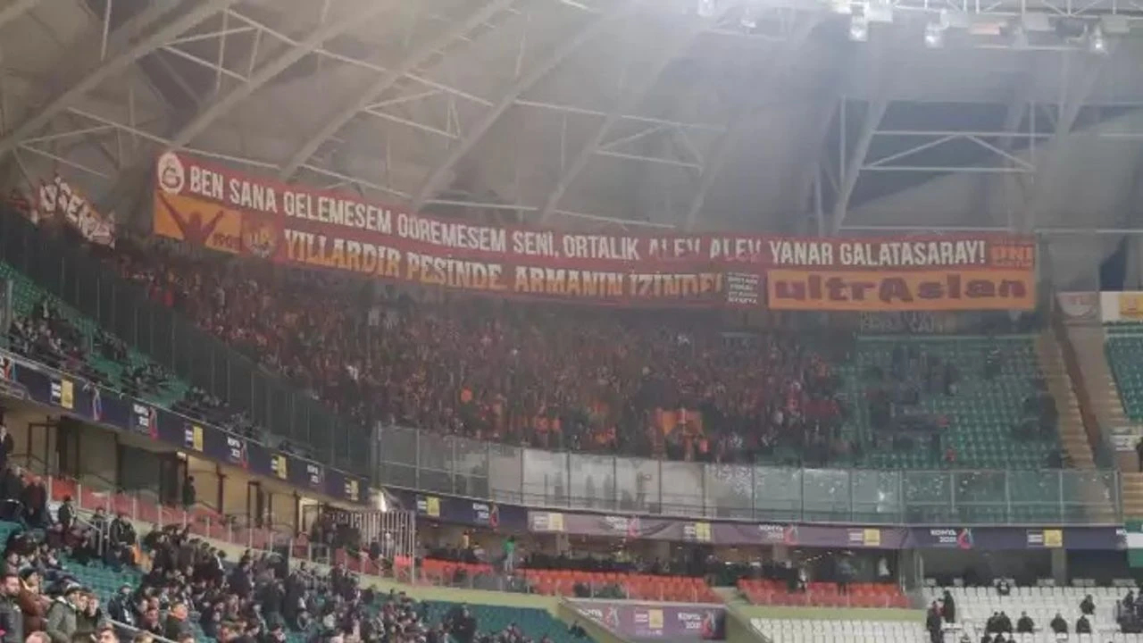 Galatasaray taraftar grubu Ultraslan’dan Konyaspor’a bilet fiyatı tepkisi!