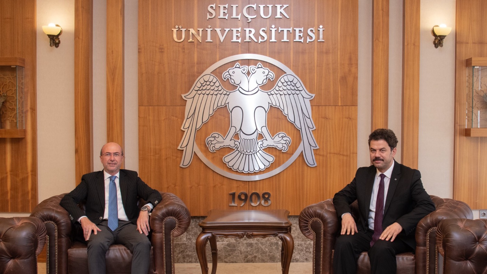 Konya'da Rektör Yılmaz'a ziyaretler sürüyor