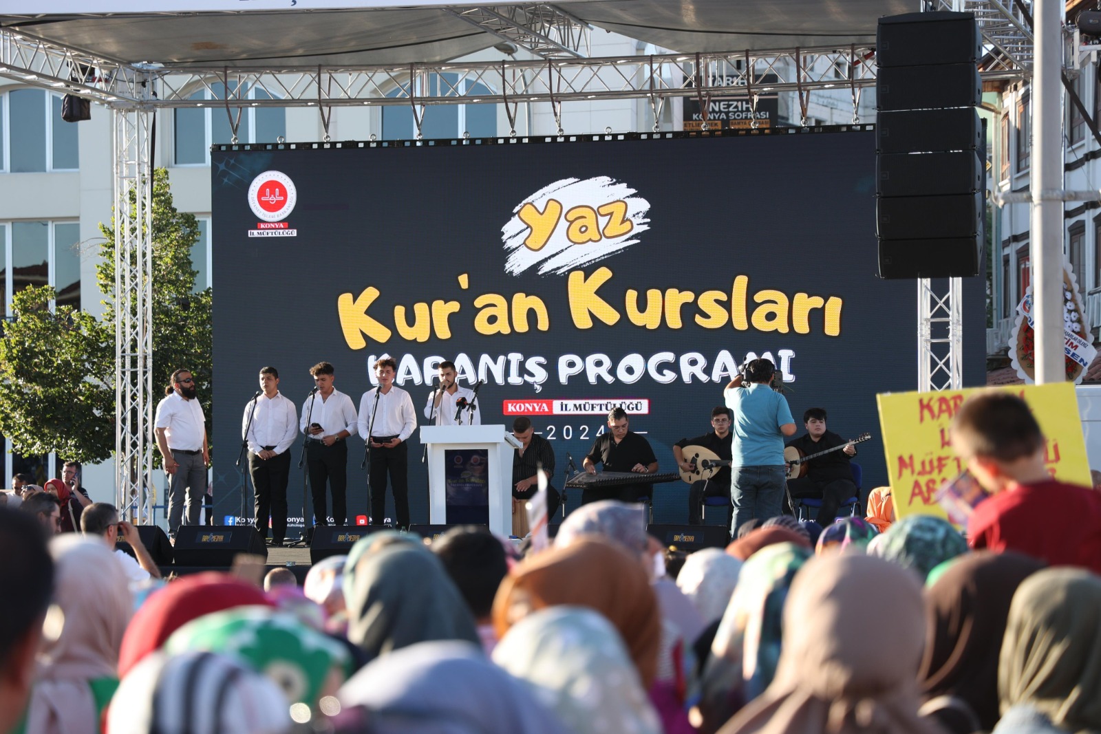 Konya’da 2024 Yaz Kur'an Kursları görkemli bir kapanış programıyla sona erdi