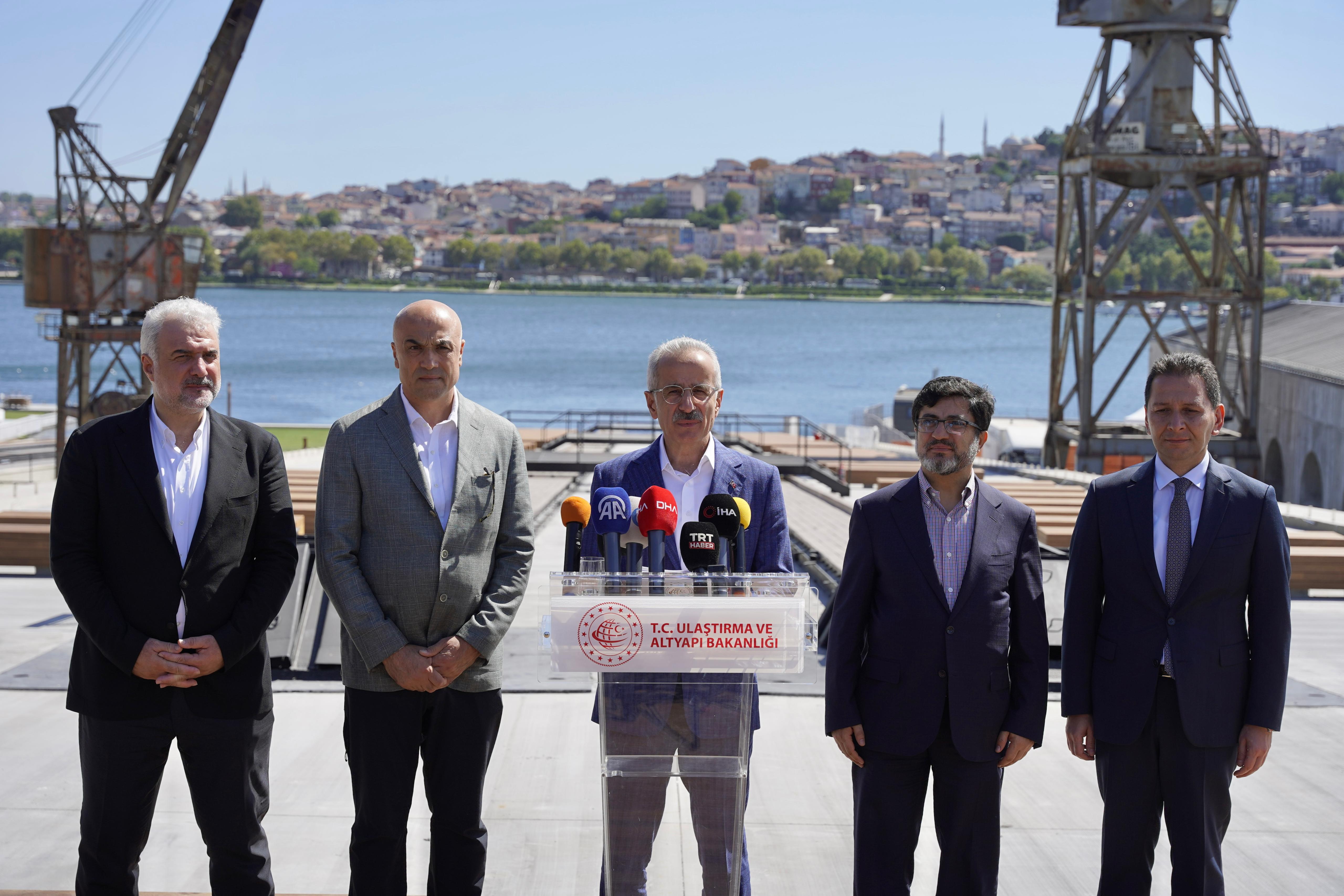 "Tershane İstanbul Projesi'nde yüzde 69 ilerleme sağladık"