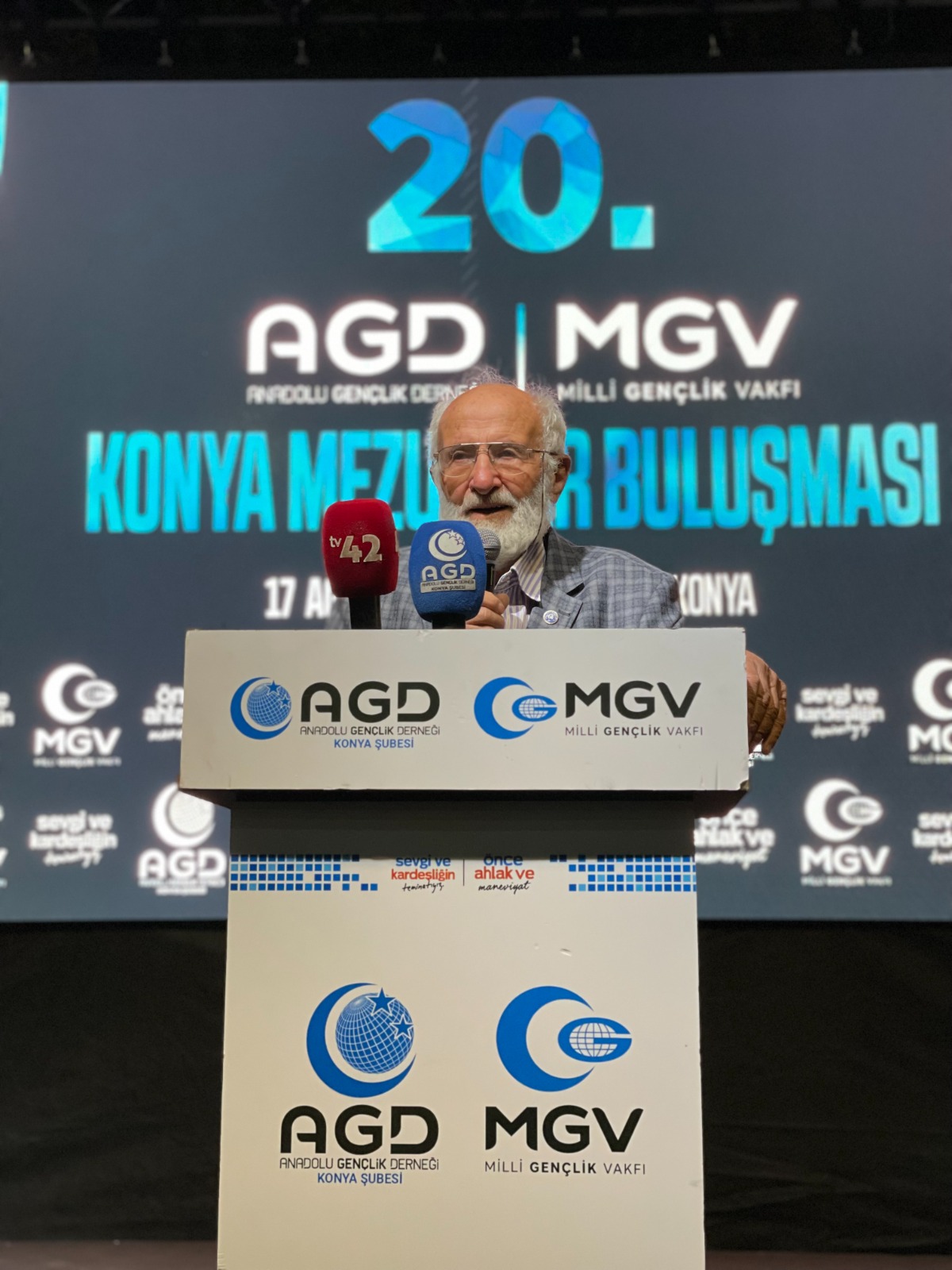 AGD ve MGV mezunları Konya'da buluştu