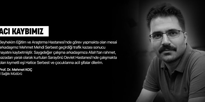 Konya'da sağlık camiasının acı kaybı!