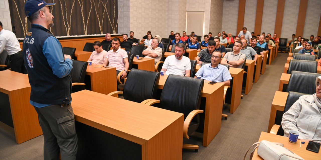 Selçuklu Belediyesi personeline ‘siber güvenlik’ eğitimi