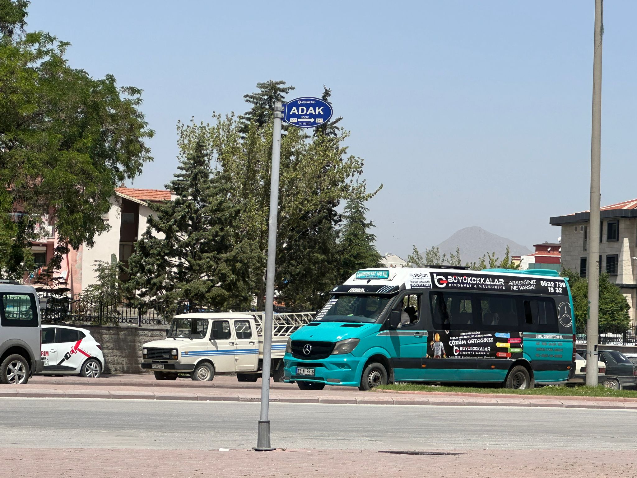 Konya'nın dolmuşlarında görsel devrim